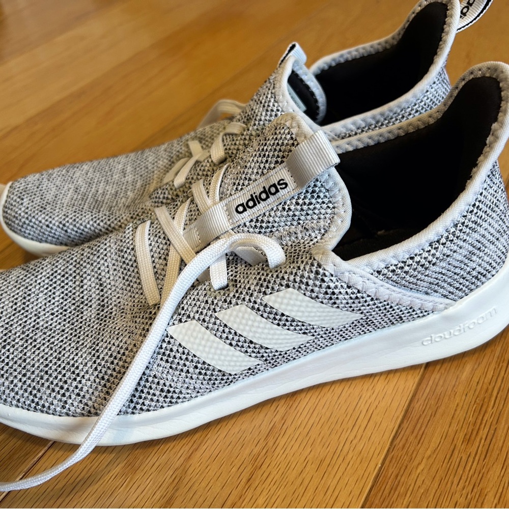 Adidas Women’s Black and White Athletic Shoes